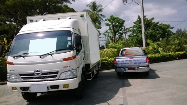 รถบรรทุก 6 ล้อตู้แห้ง ยี่ห้อ HINO DUTRO EURO3