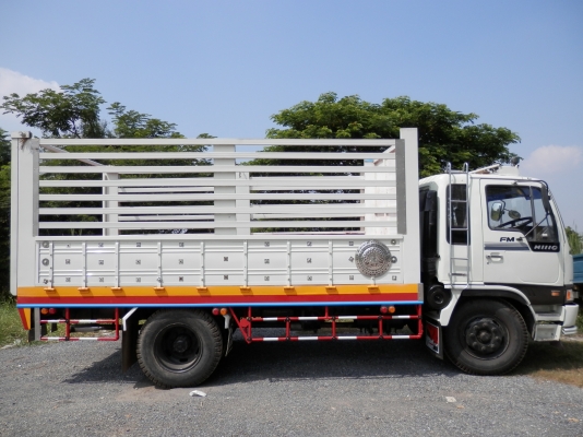 6ล้อดั้มช่วงยาวคอกเกษตรบรรทุกข้าวเปลือกHINO FMปี 47-165แรงม้า