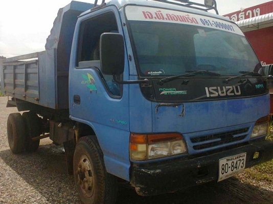 ขายหกล้อดั๊มNPR 120 แรงหน้าF หลังF รถห้างแท้ รถพร้อมใช้งาน