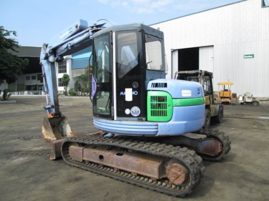 ขายรถแบคโฮ EX75UR-3 ของเก่าจากญี่ปุ่นสภาพรถ 95\% เอกสารอินวอย