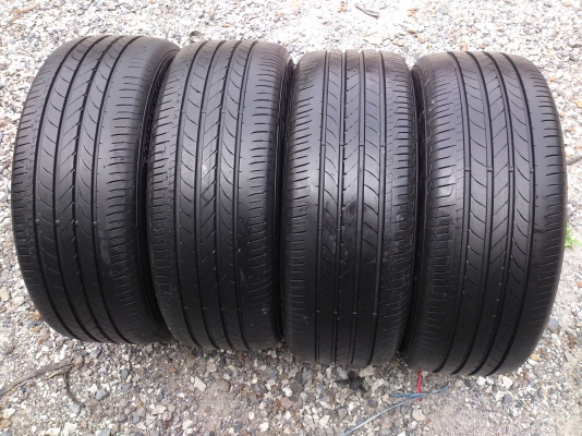 ขายยาง GOOD YEAR 205/55R16 ยางสัปดาห์ที่15 ปี12 ดอกยางสวยลึกนิ่มเท่ากัน 1 ชุด