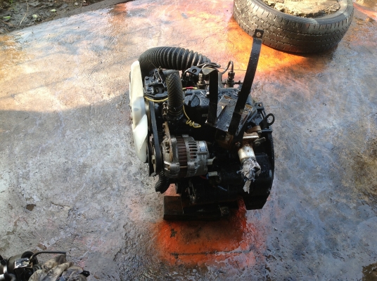 ขายเครื่องมิตซูบิชิเก่าญี่ปุ่น 2 สูบ รุ่น L2E ขนาด 15 แรงม้า สภาพสวยมากๆ