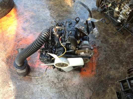 ขายเครื่องมิตซูบิชิเก่าญี่ปุ่น 2 สูบ รุ่น L2E ขนาด 15 แรงม้า สภาพสวยมากๆ