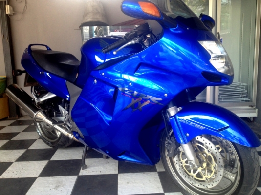 ขาย CBR1100xx Blackbird ปี2000 (หัวฉีด) ทะเบียนแท้ สมอ.  ราคา 225000 (รับเทริ์น)