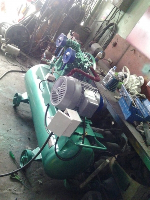 ปั๊มลม sanco 7.5 แรง ราคาถูก พร้อมรับประกัน 3เดือนสนใจติดต่อ 081-5266979