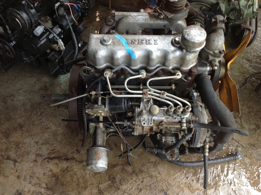 ขายเครื่องเก่าญี่ปุ่น 3 สูบ ยี่ห้อ Iseki รุ่น E3AD1 ขนาด 32 แรงม้า สภาพสวยใช้ใส่แบ็คโฮแบะรถไถได้ ขายเครื่องเก่าญี่ปุ่น 3 สูบ ยี่ห้อ Iseki รุ่น E3AD1 ขนาด 32 แรงม้า สภาพสวยใช้ใส่แบ็คโฮแบะรถไถได้