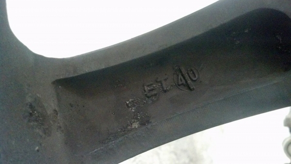 แม็ก 17 กว้าง 7 ออฟ 40 งาน Kspeed ขนาด 4 รู 100