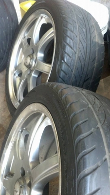 แม็ก 17 กว้าง 7 ออฟ 40 งาน Kspeed ขนาด 4 รู 100