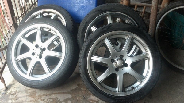 แม็ก 17 กว้าง 7 ออฟ 40 งาน Kspeed ขนาด 4 รู 100