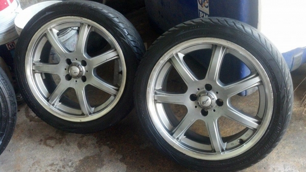 แม็ก 17 กว้าง 7 ออฟ 40 งาน Kspeed ขนาด 4 รู 100