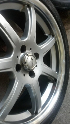 แม็ก 17 กว้าง 7 ออฟ 40 งาน Kspeed ขนาด 4 รู 100