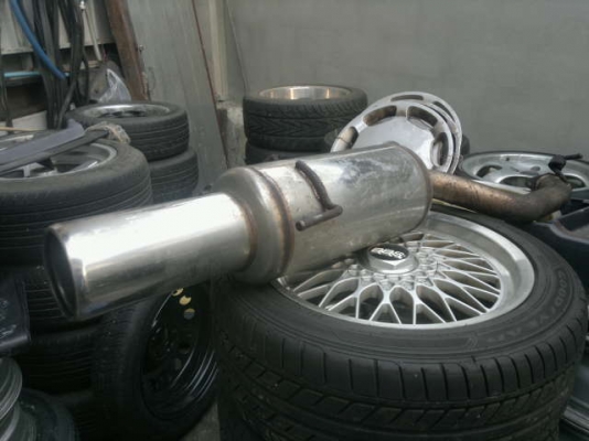 ---- ขาย ---- ท่อพักปลาย STI Genome LEGACY เก่าญี่ปุ่น