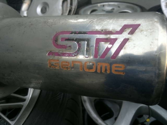 ---- ขาย ---- ท่อพักปลาย STI Genome LEGACY เก่าญี่ปุ่น