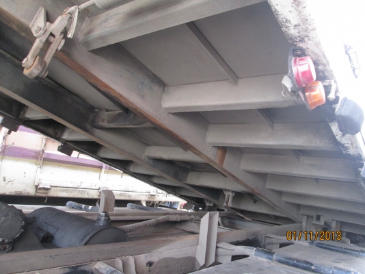 HINO-MEGA-260-ปี48ดั้มเกษตร-พ่วงแม่ลูก-แม่กะบะเหล็กพนัส-ลูกกะบะเหล็กพนัส-ลูก2คาน--