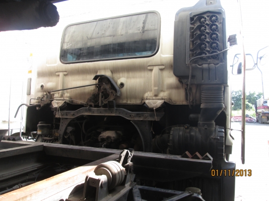 HINO-MEGA-260-ปี48ดั้มเกษตร-พ่วงแม่ลูก-แม่กะบะเหล็กพนัส-ลูกกะบะเหล็กพนัส-ลูก2คาน--