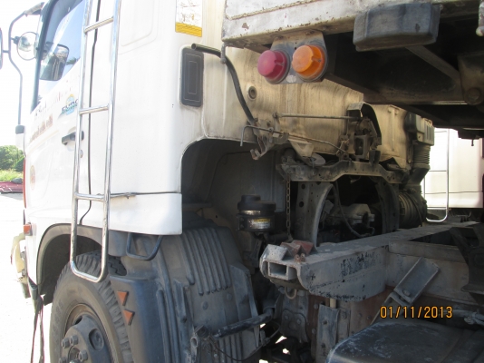 HINO-MEGA-260-ปี48ดั้มเกษตร-พ่วงแม่ลูก-แม่กะบะเหล็กพนัส-ลูกกะบะเหล็กพนัส-ลูก2คาน--