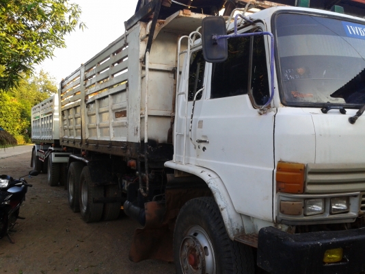 ขายสิบล้อ hino sumo 227ดั้ม  แม่ + ลูก  1,300,000 บาท