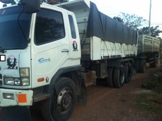 ขายรถพ่วง fuso 627 euro2 260แรง