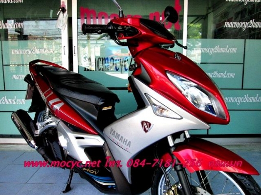 NOUVO 135 ปี 54  สีแดงเทา ไมล์ 7 พันโล   เครื่องเดิมๆแรงด้วย 135 cc.  24900