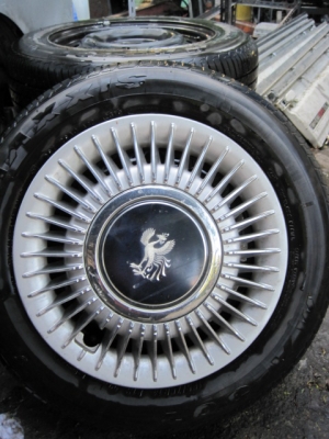 ขายล้อกะทะขอบ14 พร้อมฝาครอบญี่ปุ่นแท้