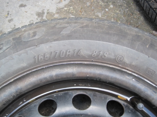 ขายล้อกะทะขอบ14 พร้อมฝาครอบญี่ปุ่นแท้