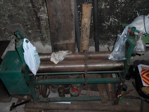 ขายครับขาย เครื่องม้วนท่อขนาด 3 ฟุต ม้วนเหล็กหนาได้ไม่เกิน 2 หุน ยาวไม่เกิน 3 ฟุต