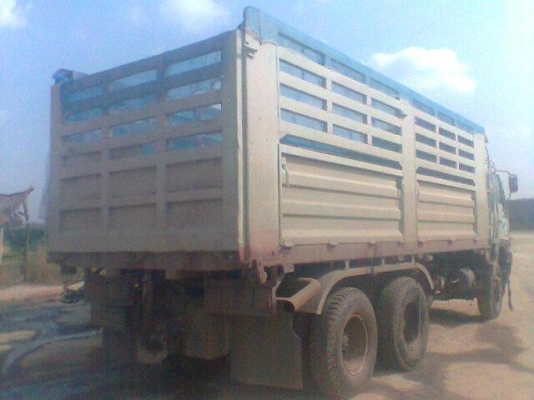 ขายรถบรรทุกแม่+ลูก HINO 3M  วางเครื่อง J13C 360 แรง แม่ดั๊มพ์เหล็กช.ทวี ลูกมิเนียม 2 คาน