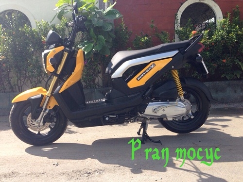 ขาย honda zoomer-x สีเหลือง ปี2013