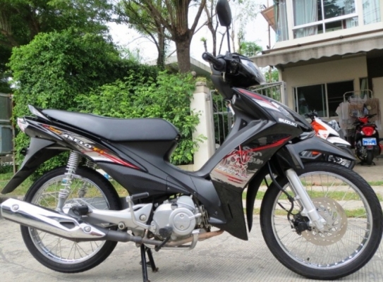Suzuki Shogun Axelo 125 CC หัวฉีด รถไม่ถึงปี สตาร์ทมือ เดิมแท้ดี ไม่มีบิวด์ เพียง 24,500 บาท Suzuki Shogun Axelo 125 CC หัวฉีด รถไม่ถึงปี สตาร์ทมือ เดิมแท้ดี ไม่มีบิวด์ เพียง 24,500 บาท
