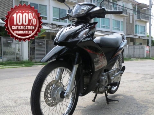 Suzuki  Shogun Axelo 125 CC หัวฉีด รถไม่ถึงปี  สตาร์ทมือ เดิมแท้ดี ไม่มีบิวด์ เพียง 24,500 บาท