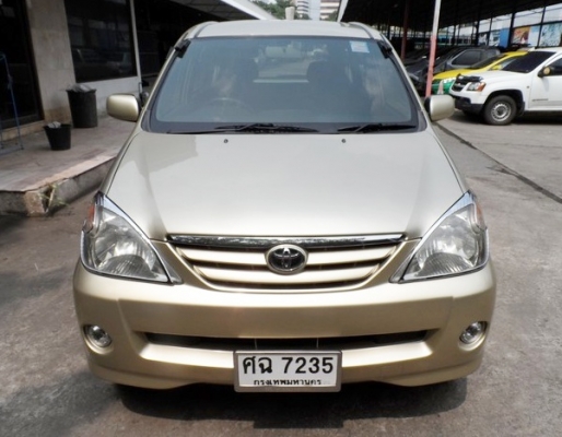 TOYOTA AVANZA 1.3 E LIMITED ปี 2004 รถบ้านแท้ จัดไฟแนนซ์ได้ค่ะ T.086-527-9533