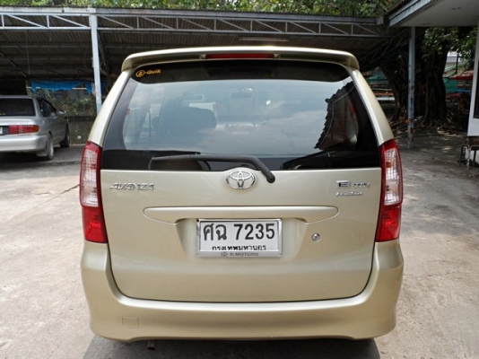 TOYOTA AVANZA 1.3 E LIMITED ปี 2004 รถบ้านแท้ จัดไฟแนนซ์ได้ค่ะ T.086-527-9533