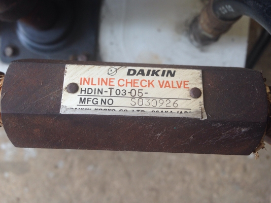 ขายปั้มน้ำมันไฮโดรลิค Daikin 2 HP. สภาพสวย อุปกรณ์ครบ พร้อมใช้งาน