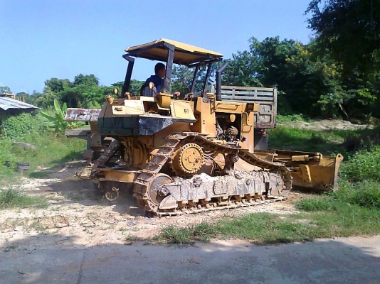 รถแทรคเตอร์ CAT D4H LGP รถสวยกิ๊บ มีทะเบียนครบ