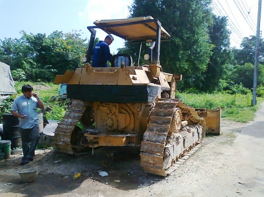 รถแทรคเตอร์ CAT D4H LGP รถสวยกิ๊บ มีทะเบียนครบ