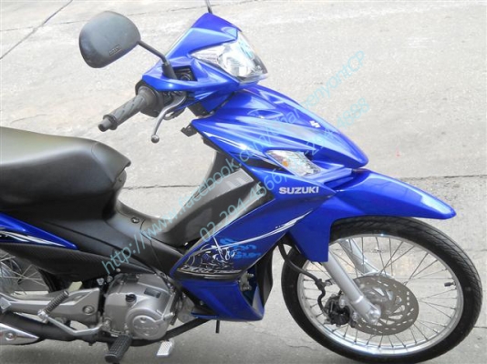 SUZUKI SHOGUN 125 AXELO ปี 2012 สายพันธุ์ครอบครัวสไตล์สปอร์ต สตาร์ทมือ สภาพใหม่ พร้อมใช้ SUZUKI SHOGUN 125 AXELO ปี 2012 สายพันธุ์ครอบครัวสไตล์สปอร์ต สตาร์ทมือ สภาพใหม่ พร้อมใช้