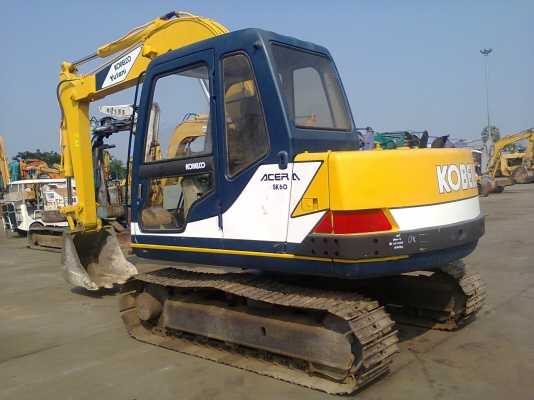 ขายถูก KOELCO sk60 มาคร์ทีรถนำเข้าเก่าญี่ปุ่นแท้ไม่เคยใช้งานเมืองไทยเลย ชั่วโมงทำงานน้อย 7xxx ชั่วโมง เดิมๆๆจากนอก