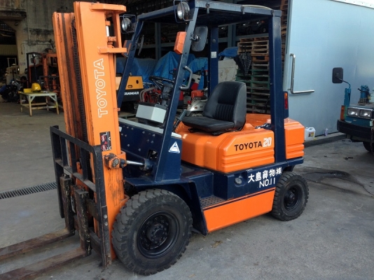 ขายรถยกโตโยต้า TOYOTA 5FD20 ขนาด 2 ตัน เครื่องดีเซล 867 ชั่วโมง (003) ขายรถยกโตโยต้า TOYOTA 5FD20 ขนาด 2 ตัน เครื่องดีเซล 867 ชั่วโมง (003)