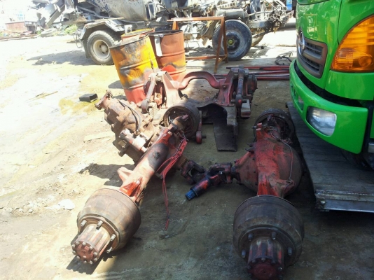 รถนอกแท้ทั้งคัน HINO Mega หัวแค๊ป เครือง JO8C 220แรง น๊อต6ตัว