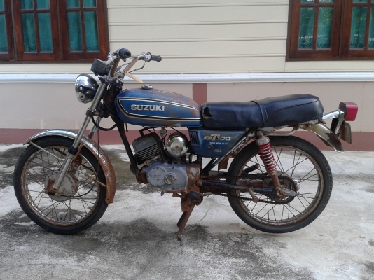 ขาย suzuki GT100 สภาพเดิมๆ ทะเบียนโอน ขาย suzuki GT100 สภาพเดิมๆ ทะเบียนโอน