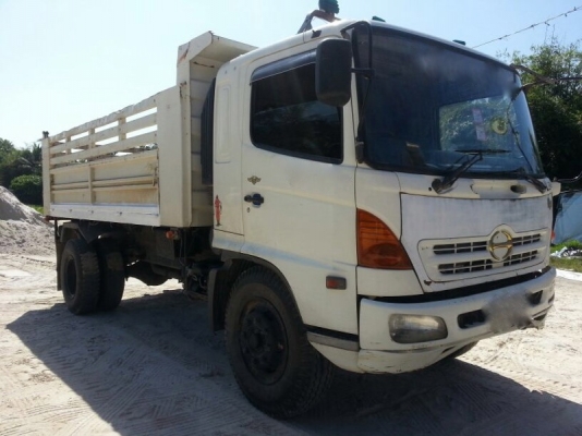 รถฮีโน่ 6 ล้อดั้ม FG1J  220 แรงม้า ปี 50  ( รถวิ่ง 243,xxx กม. )  สนใจติดต่อ 081 - 6079515