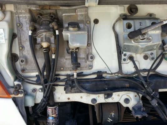 รถฮีโน่ 6 ล้อดั้ม FG1J  220 แรงม้า ปี 50  ( รถวิ่ง 243,xxx กม. )  สนใจติดต่อ 081 - 6079515