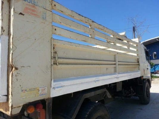 รถฮีโน่ 6 ล้อดั้ม FG1J  220 แรงม้า ปี 50  ( รถวิ่ง 243,xxx กม. )  สนใจติดต่อ 081 - 6079515