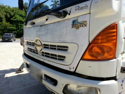 รถฮีโน่ 6 ล้อดั้ม FG1J  220 แรงม้า ปี 50  ( รถวิ่ง 243,xxx กม. )  สนใจติดต่อ 081 - 6079515