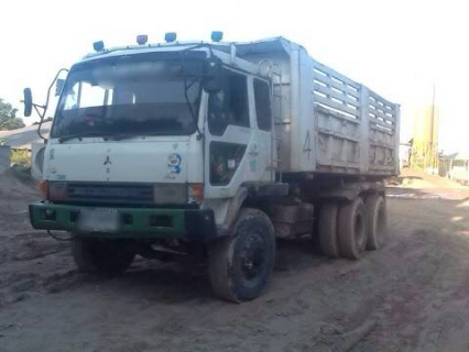 ขายรถบรรทุกสิบล้อดั๊มพ์ Mitsubishi TD ซีเรียล 3,8&times;&times; กระบะโคราช เครื่อง 6D16  10 เกียร์ เบรกใหญ่