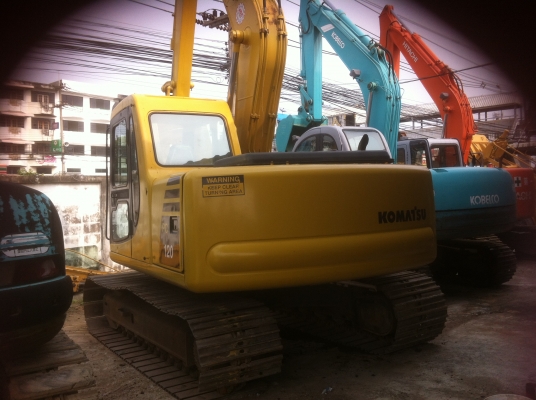 ขายด่วน KOMATSU PC120-6  รถนำเข้ายังไม่เคยใช้งานในไทย