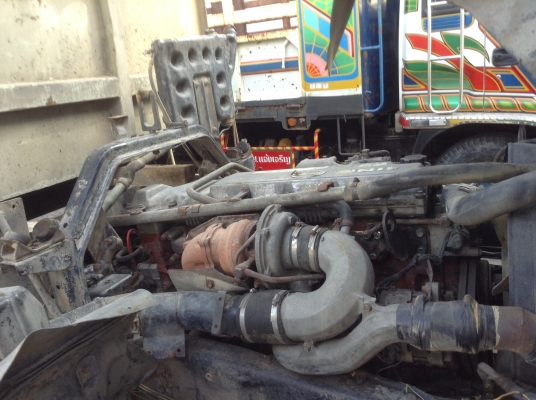 ขาย HINO 3H เครื่อง JO8เทอโบว์อินเตอร์ สองเพลาดั้ม