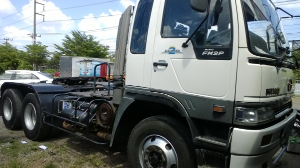 10ล้อหัวลากHINO FM2P เครื่องP11C รถห้างแท้ เดิมๆ สวยมาก ยางสวย