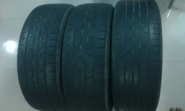 ยาง bridgestone turanza 16/55/205 มี3เส้นถูกไปเลย1200b