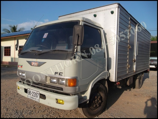 ขายด่วน รถบรรทุก 6 ล้อ HINO FC2W  120 แรง ซุบเปอร์เสี่ย รถห้างแท้ ตู้แห้งช่วงยาว รถสภาพสวย พร้อมใช้ ราคาสุดคุ้ม